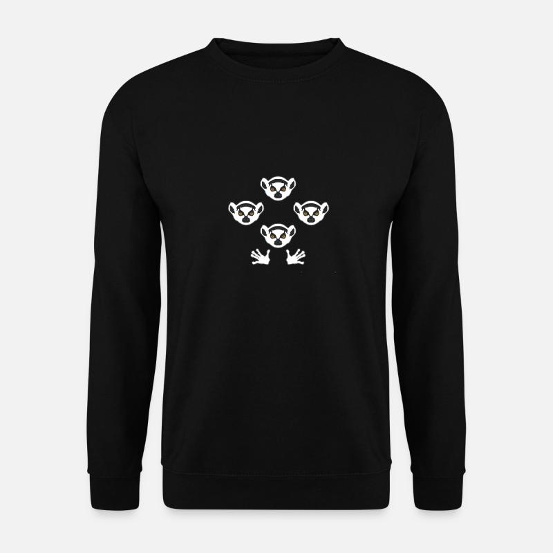 Prosimian Rhapsodie - Unisex Pullover - Schwarz