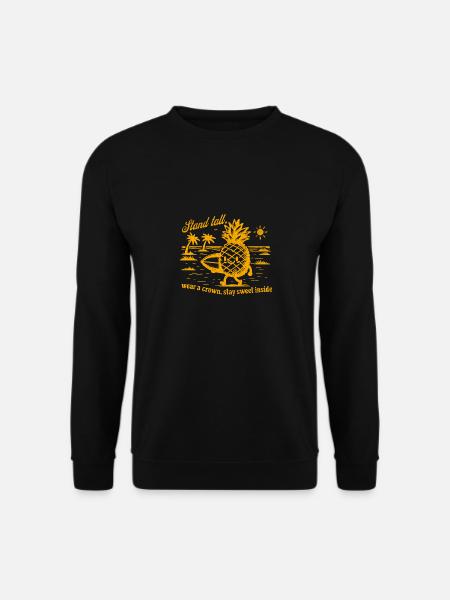 Pineapple Surfer - Unisex Sweatshirt - black