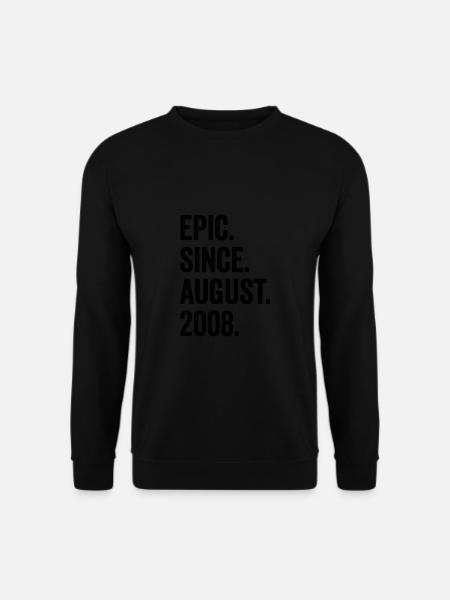 15. Geburtstag 15 Jahre Epic Since August 2008 - Unisex Pullover - Schwarz