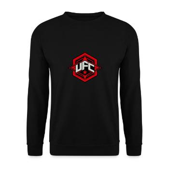 Mixed martial arts - Unisex Sweatshirt - black - Front - Alina (178cm) & Michal (187cm)