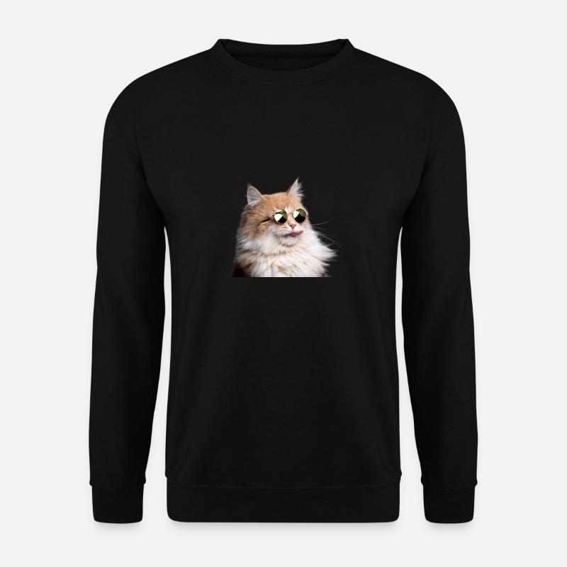 KATZE COOL - Unisex Pullover - Schwarz