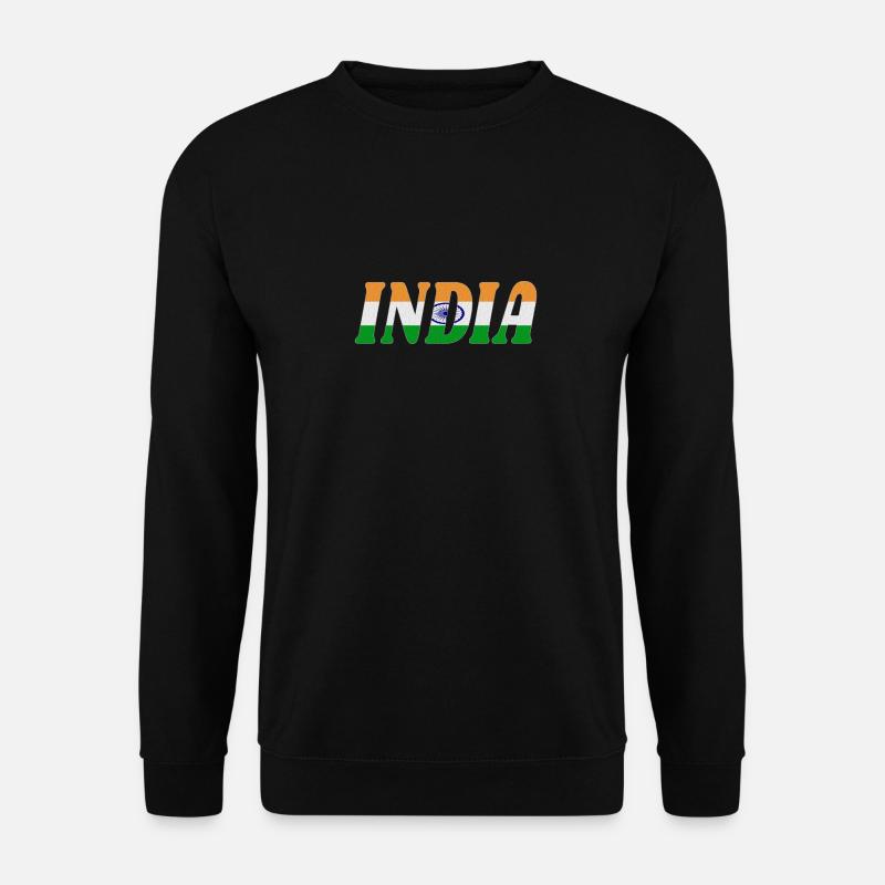 India - Unisex Sweatshirt - black