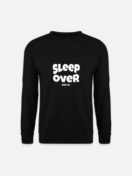 Sleep over - Unisex Pullover - Schwarz