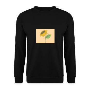 Sunflower is us - Unisex Sweatshirt - black - Front - Alina (178cm) & Michal (187cm)