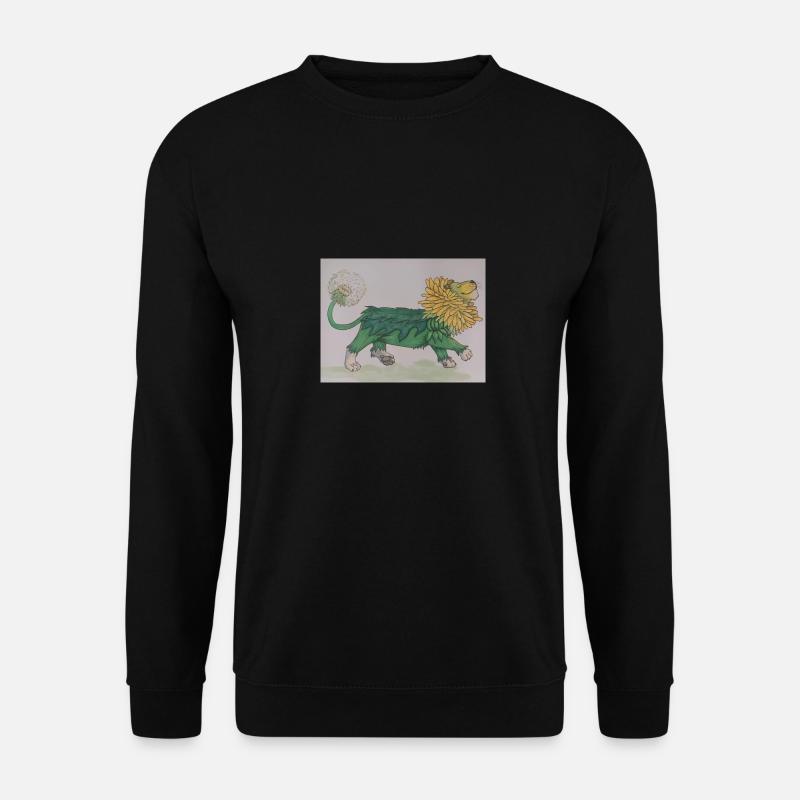 Dandelion löwenzahn - Unisex Pullover - Schwarz