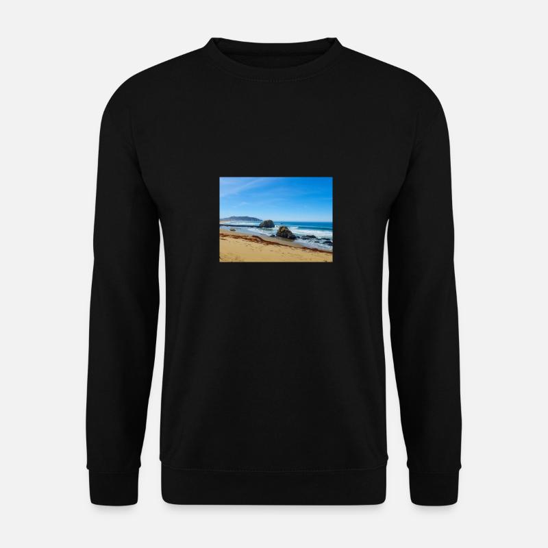 California Beach - Unisex Pullover - Schwarz
