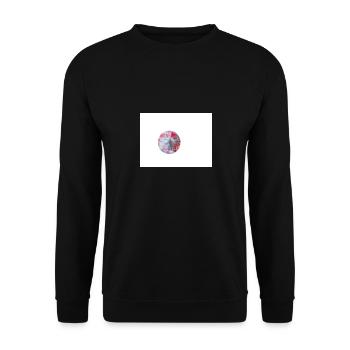 Punkt - Unisex Pullover - Schwarz - Vorne - Alina (178cm) & Michal (187cm)