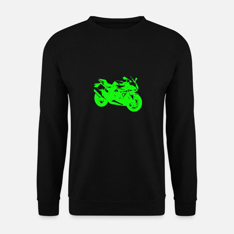 Motorcycle racing machine - Unisex Sweatshirt - black