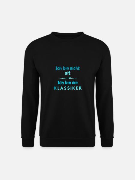 Klassiker - Unisex Pullover - Schwarz