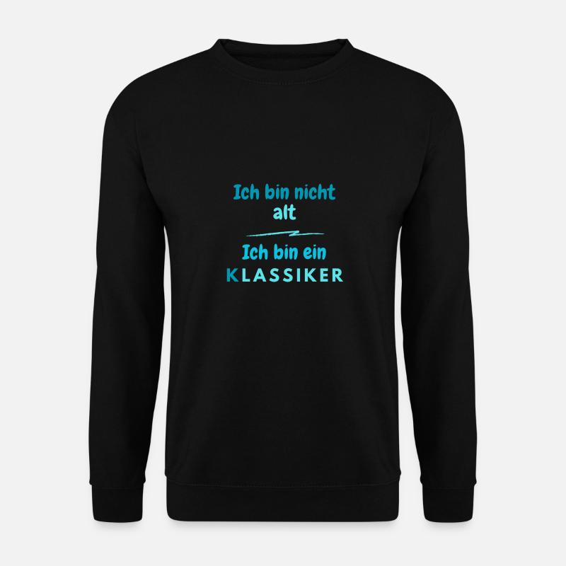 Klassiker - Unisex Pullover - Schwarz