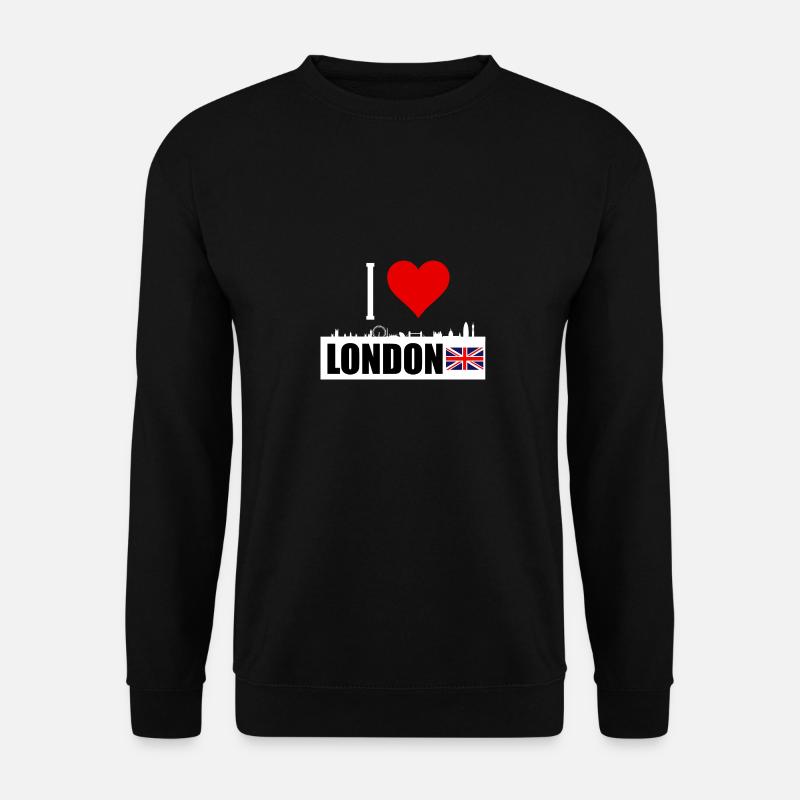 Ich liebe London - Unisex Pullover - Schwarz