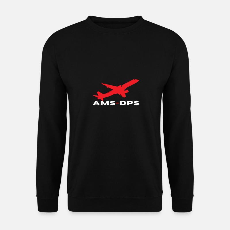 INDONET Amsterdam - Denpasar - Sweat-shirt Unisexe - noir