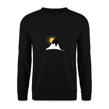 Sunrise - Unisex Pullover - Schwarz - Vorne - Alina (178cm) & Michal (187cm)
