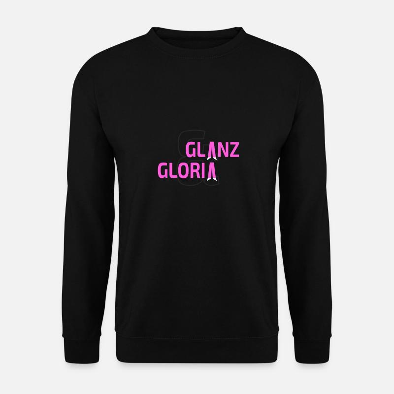Glanz und Gloria - Unisex Pullover - Schwarz