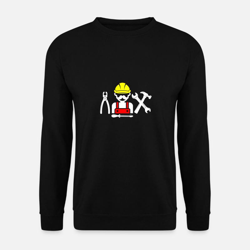 Do-it-yourself craftsman - Unisex Sweatshirt - black