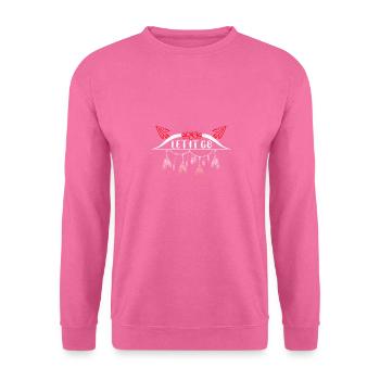 Archer archer laisser la flèche voler - Sweat-shirt Unisexe - rose - Devant