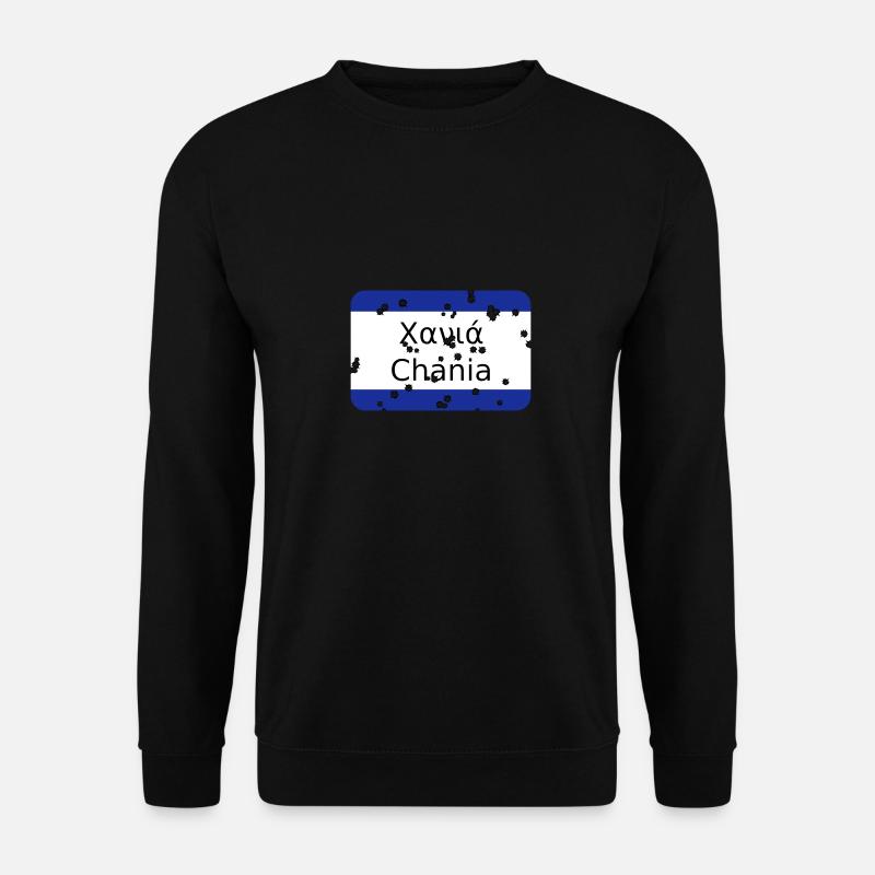 mg chania - Unisex Pullover - Schwarz