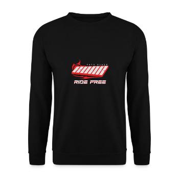 Path blaze roar ride free - Sweat-shirt Unisexe - noir - Devant - Alina (178cm) & Michal (187cm)