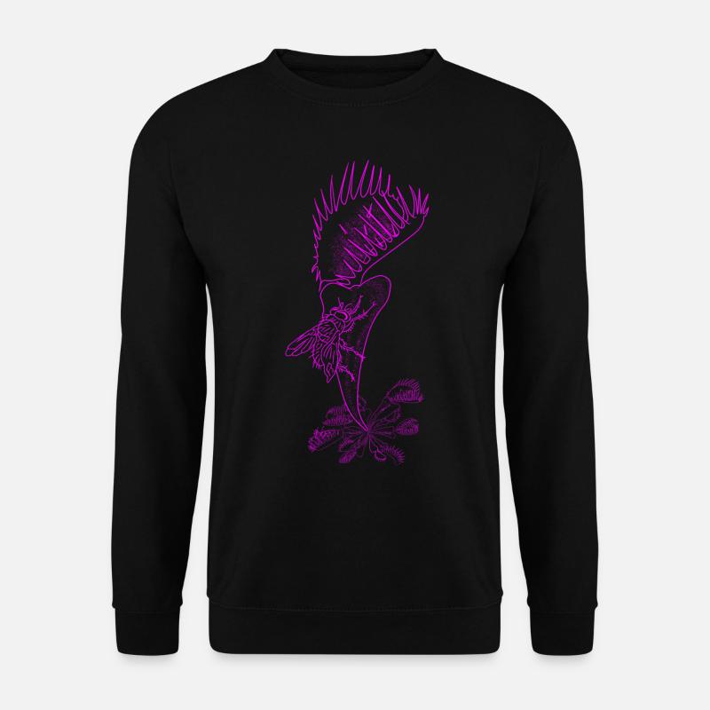The Pink Venus Flytrap - Unisex Pullover - Schwarz