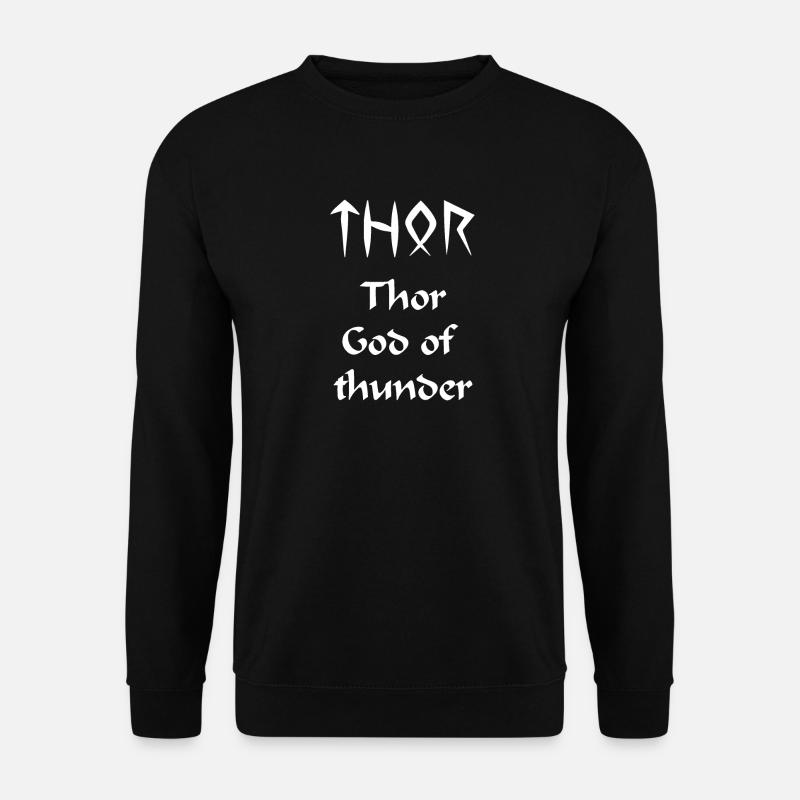 Thor - Unisex Pullover - Schwarz