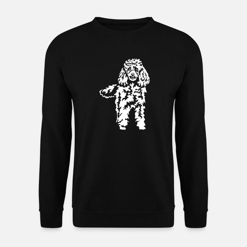 Caniche « Black Edition » - Sweat-shirt Unisexe - noir