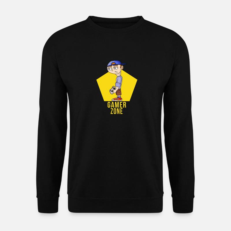 Spielerzone - Unisex Pullover - Schwarz