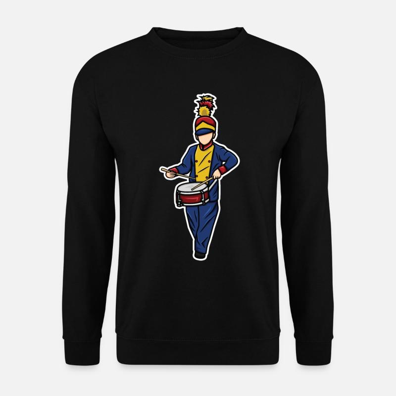 Trommler Junge - Unisex Pullover - Schwarz