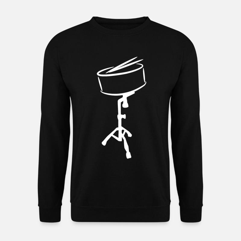 Rührtrommel Skizze - Unisex Pullover - Schwarz
