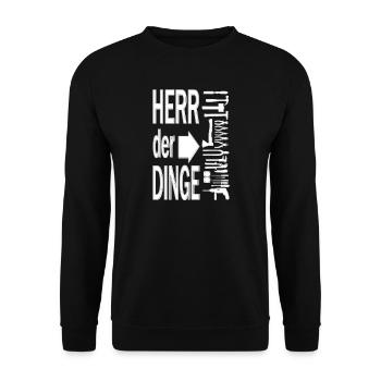 Seigneur des choses sur les outils - Sweat-shirt Unisexe - noir - Devant - Alina (178cm) & Michal (187cm)
