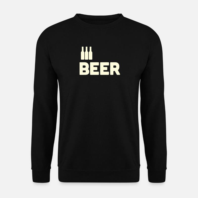 Bierliebhaber - Unisex Pullover - Schwarz