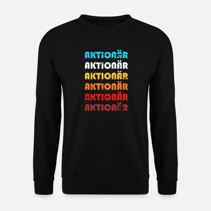 Shareholder Bunt - Unisex Sweatshirt - black