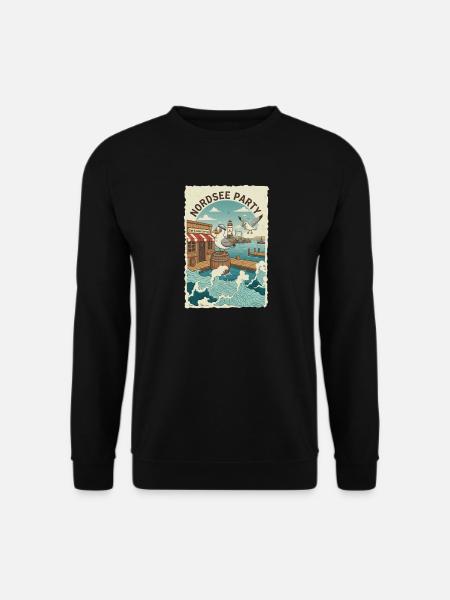 North Sea Party - Unisex Sweatshirt - black