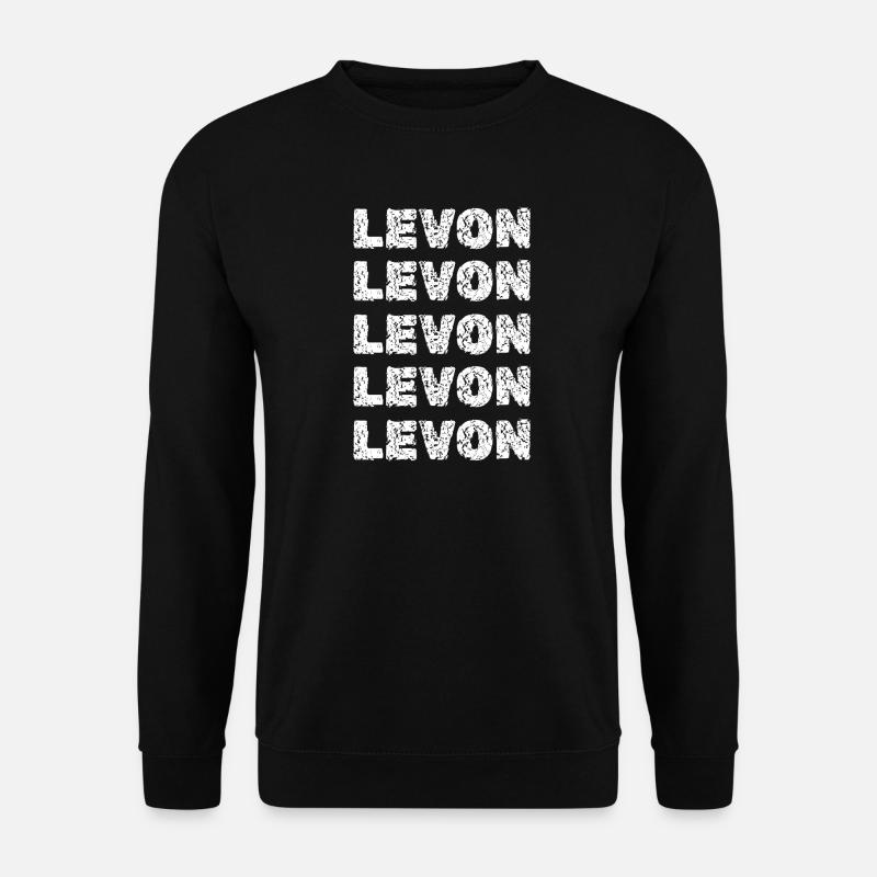 Geschenk für Levon - Unisex Pullover - Schwarz