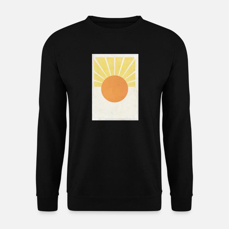 Sun - Unisex Sweatshirt - black