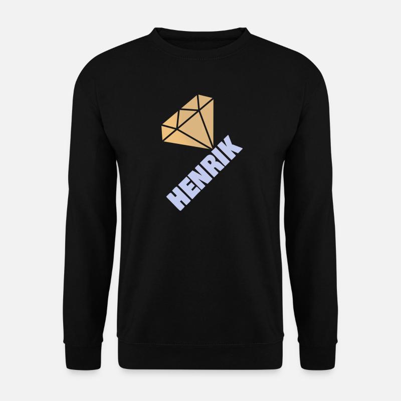 Henrik - Unisex Sweatshirt - black