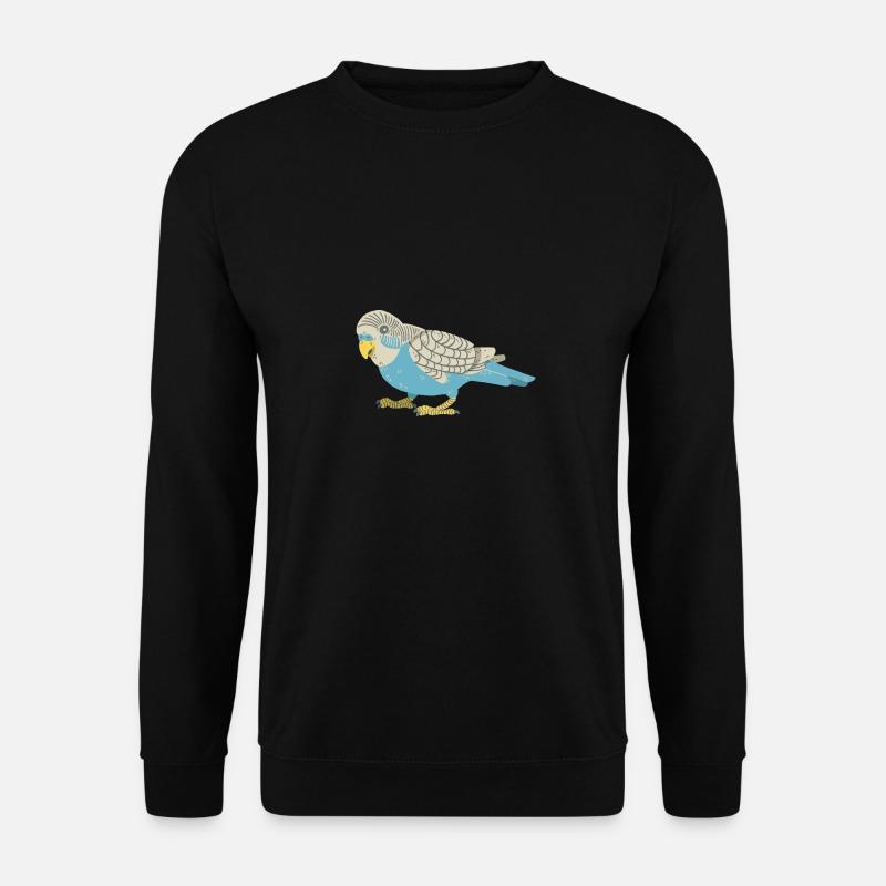 Wellensittich - Unisex Pullover - Schwarz