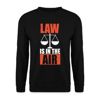 Lawyer Lawyer Law Lawyer - Unisex Sweatshirt - black - Front - Alina (178cm) & Michal (187cm)