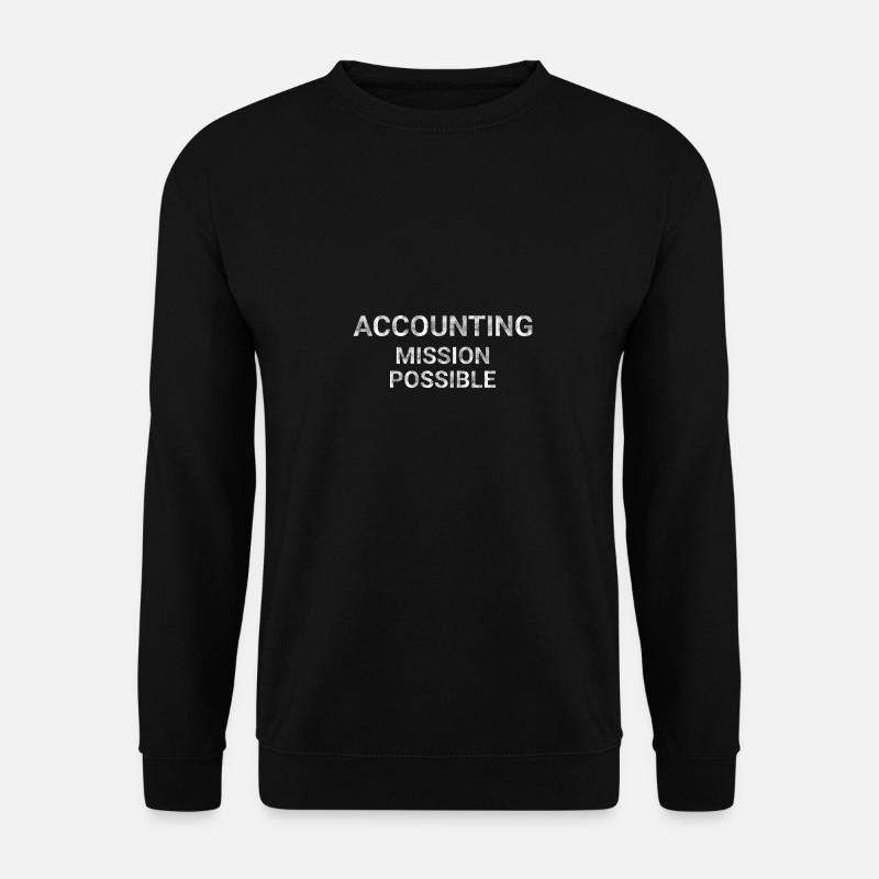 Accounting Mission Possible - Unisex Sweatshirt - black