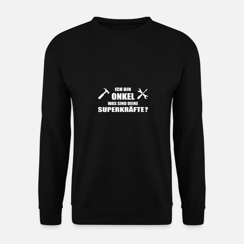 Onkel - Unisex Pullover - Schwarz