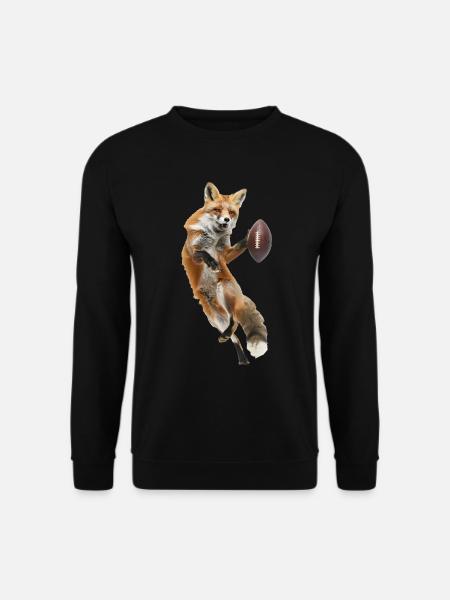 Red Fox Fußball - Unisex Pullover - Schwarz
