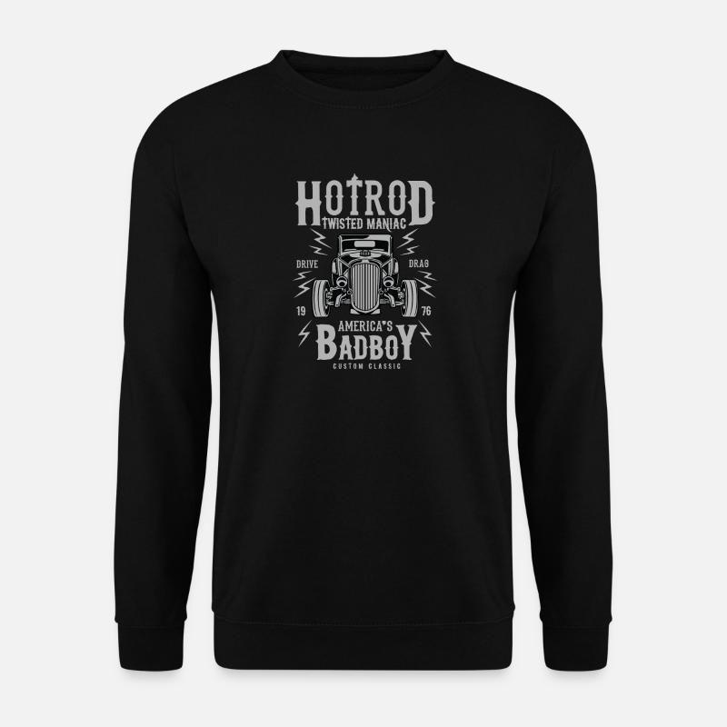 Twisted Hotrod - Unisex Sweatshirt - black