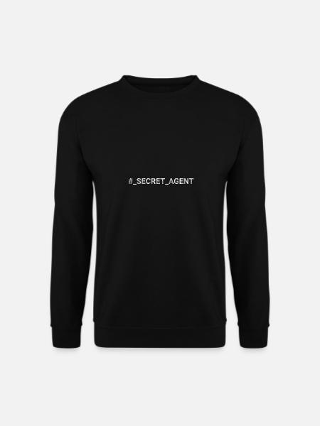 Secret Agent - Unisex Sweatshirt - black
