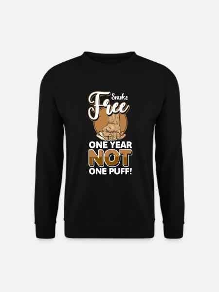 Nicotine discipline addiction - Unisex Sweatshirt - black