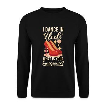 Formation en danse Ballroom Danse de couple - Sweat-shirt Unisexe - noir - Devant - Alina (178cm) & Michal (187cm)