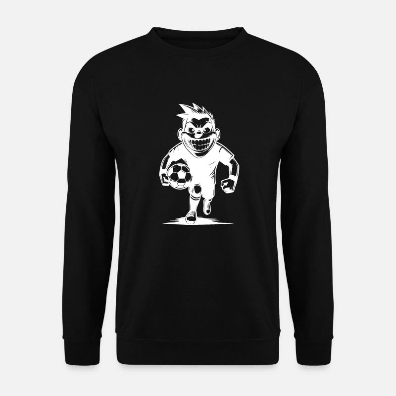 Arbitre drôle avec balle - Sweat-shirt Unisexe - noir