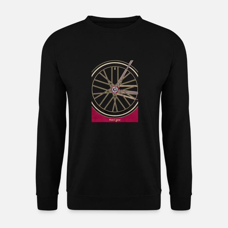 Single Speed Bicycle - Unisex Sweatshirt - black