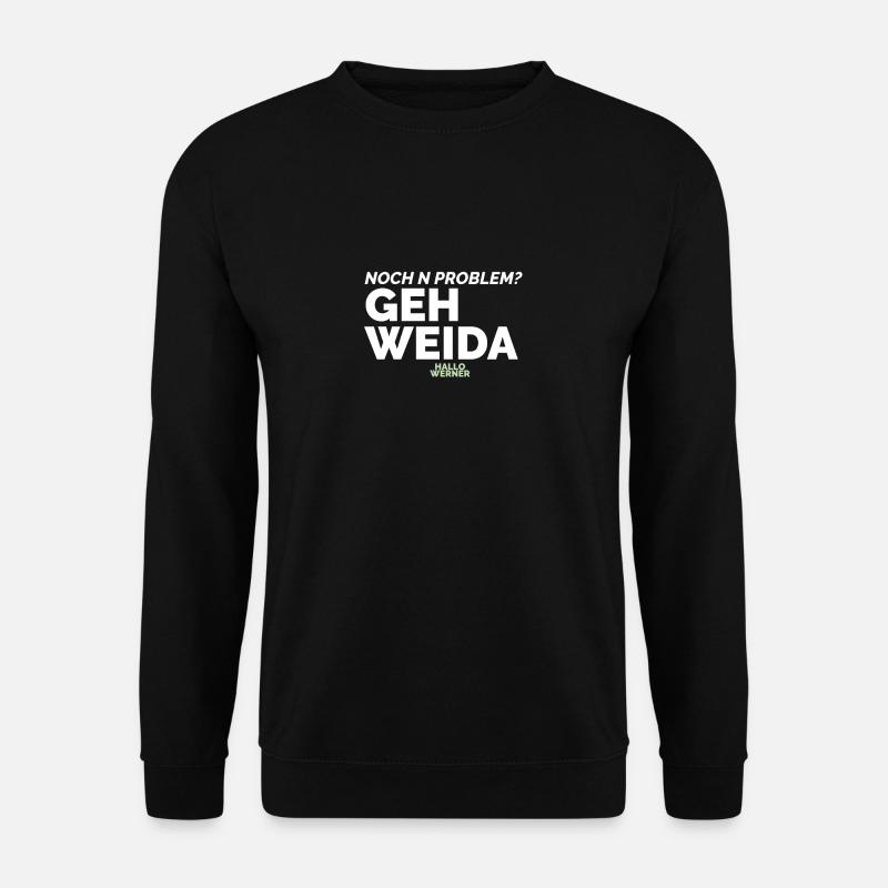 Hallo Werner 2 - Unisex Pullover - Schwarz
