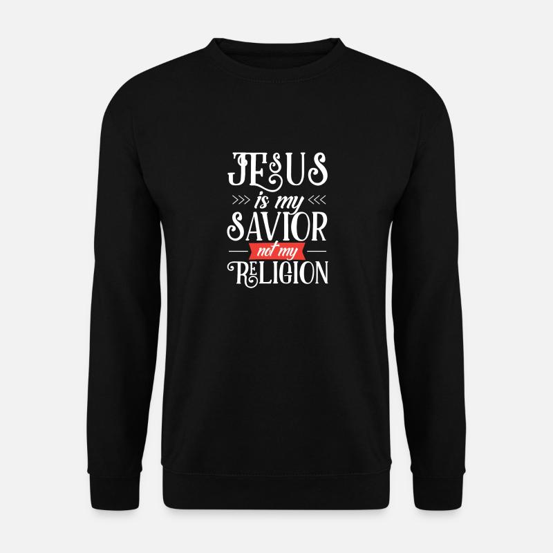 Jesus Religion - Unisex Pullover - Schwarz