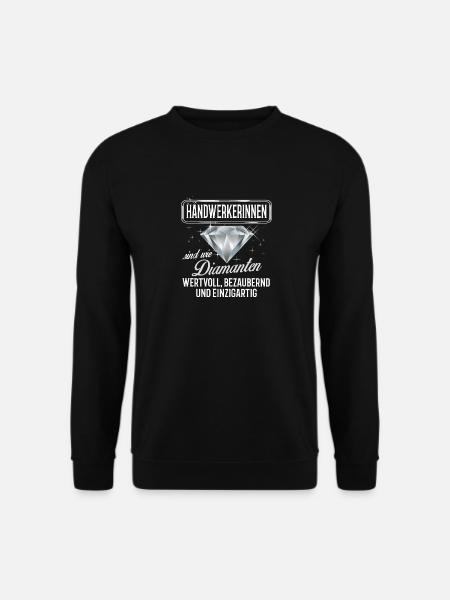 HANDWERKERINNEN - DM - Unisex Pullover - Schwarz