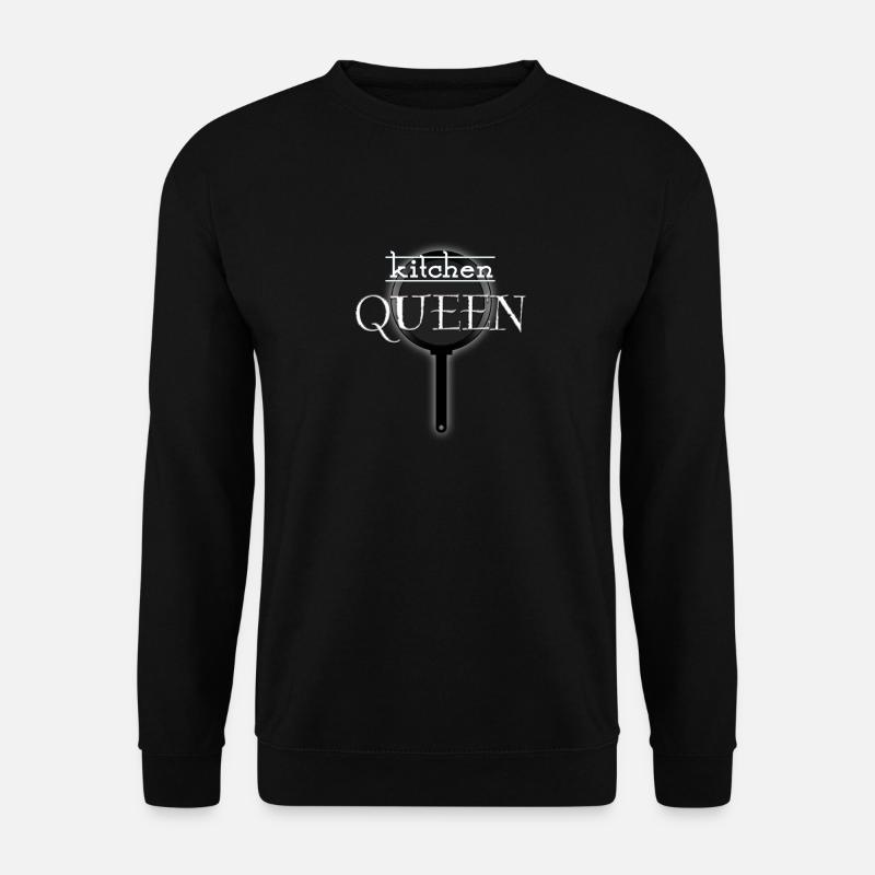 kitchen QUEEN - Unisex Sweatshirt - black